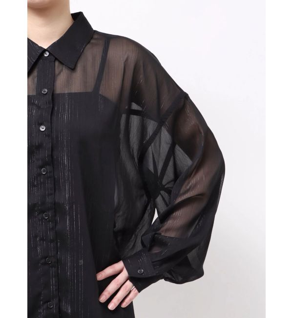 GYDA「オーバーラメシアーシャツ」|シャツ・ブラウス|