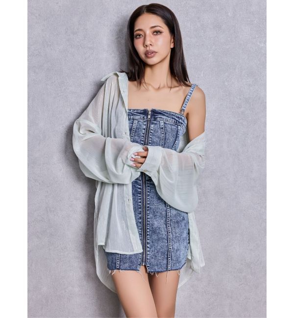 GYDA「オーバーラメシアーシャツ」|シャツ・ブラウス|