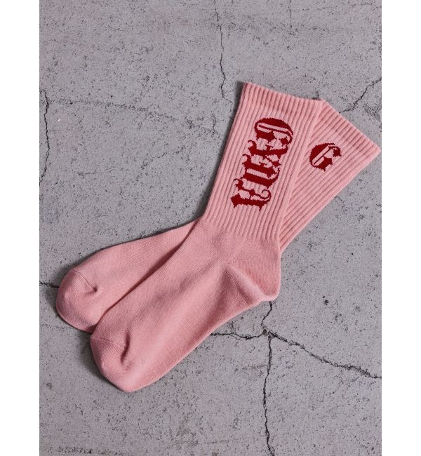 GYDA「TWO FACE GYDA SOX」|ソックス|ピンク