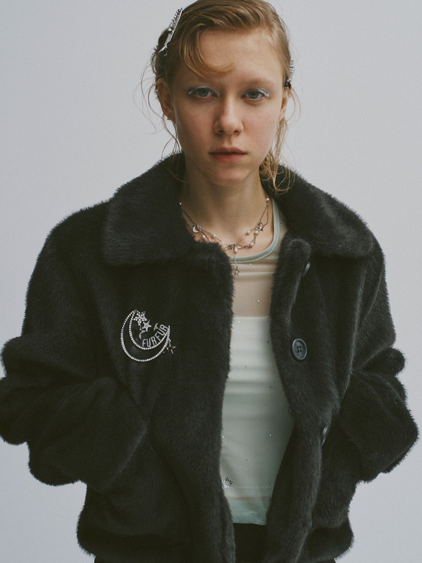 FURFUR「ムーン＆スターモチーフブローチ」|ブローチ・コサージュ|