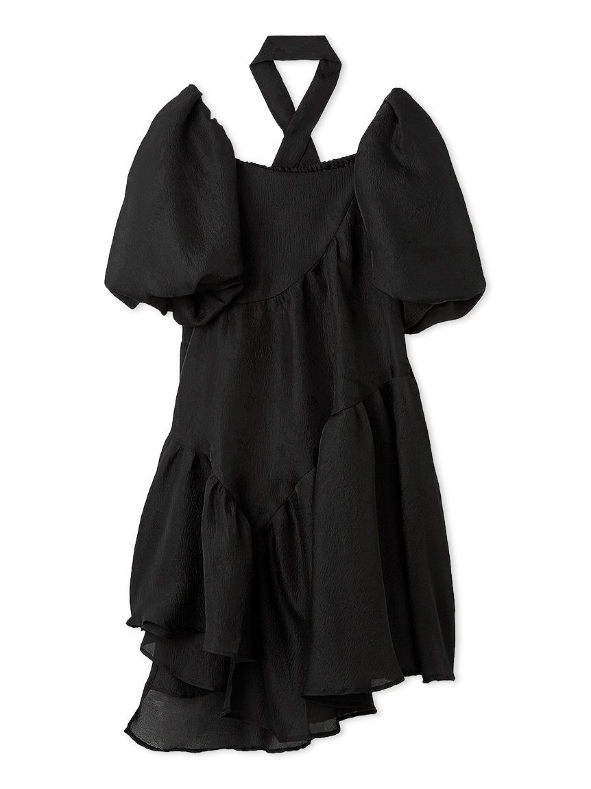 FURFUR「ジャガードAラインワンピース」|ワンピース|BLK