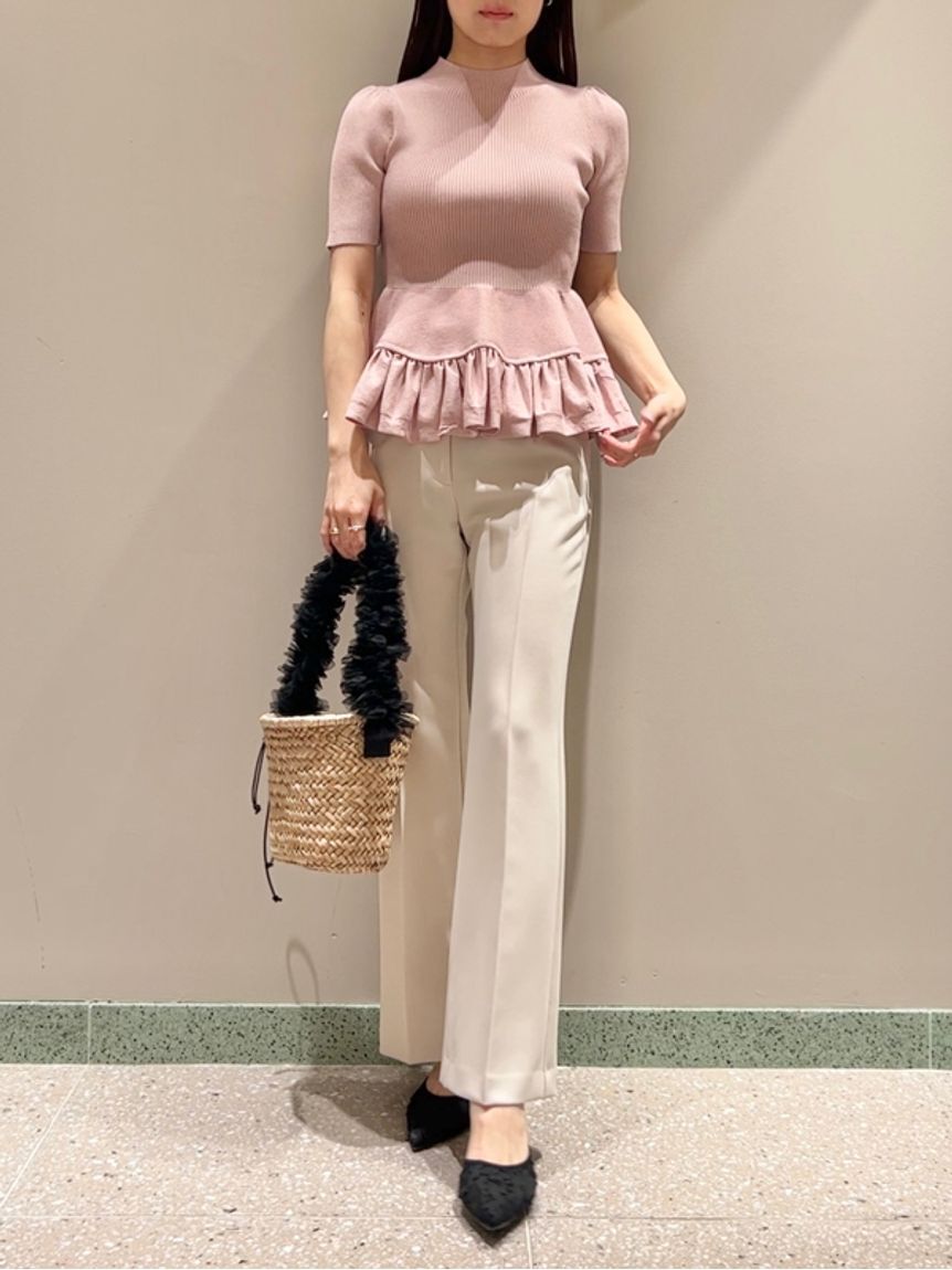 SNIDEL「美脚ストレッチパンツ」|チノ|CRM