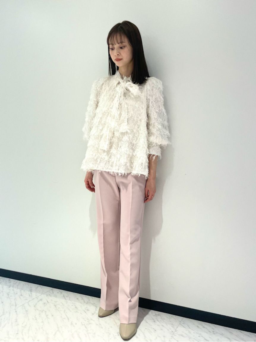 SNIDEL「美脚ストレッチパンツ」|チノ|