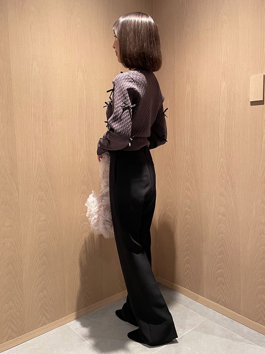 SNIDEL「美脚ストレッチパンツ」|チノ|