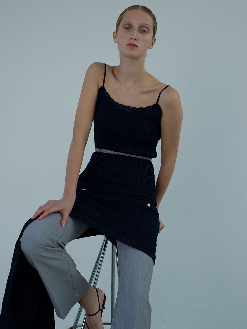 SNIDEL「美脚ストレッチパンツ」|チノ|