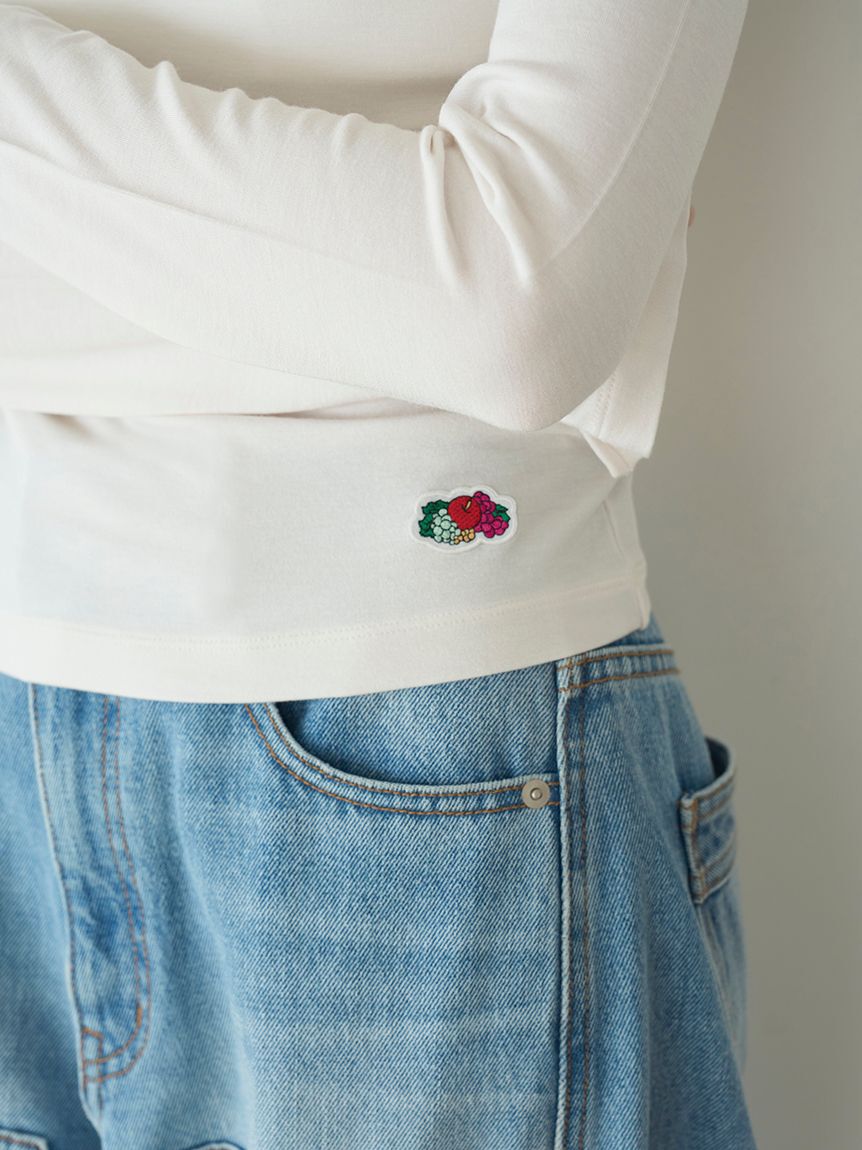 LILY BROWN Lingerie「【LILY BROWN Lingerie&times;FRUIT OF THE LOOM】2wayオフショルダートップス」|Tシャツ・カットソー|