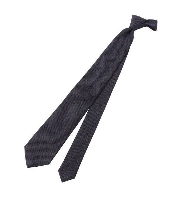 MACKINTOSH PHILOSOPHY「【25年春夏モデル】バスケット レギュラータイ」|ネクタイ・蝶ネクタイ|ネイビー