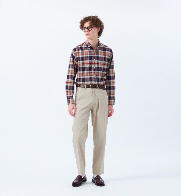 MACKINTOSH PHILOSOPHY「【アニチューブ掲載】ナイロンチノ/ポリエステルデニム 5ポケットパンツ」|デニム|