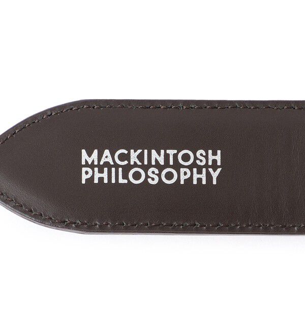 MACKINTOSH PHILOSOPHY「【25年春夏モデル】サフィアーノレザー ビジネスベルト」|ベルト|