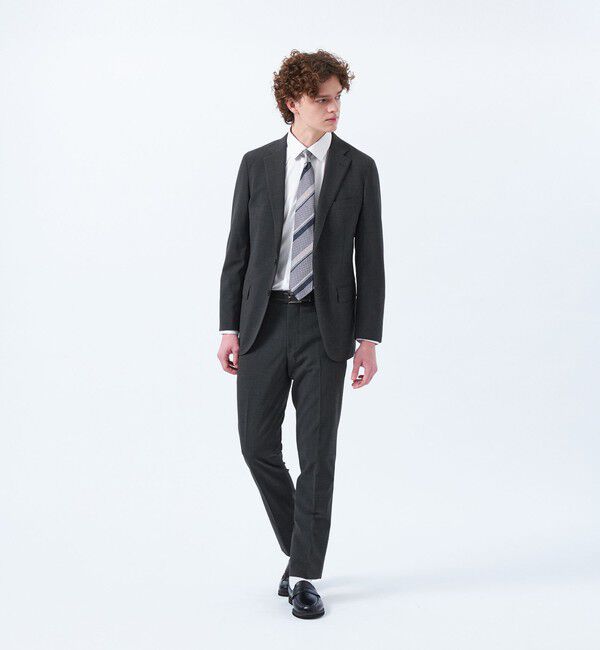 MACKINTOSH PHILOSOPHY「トロッター トラウザーズ#108 ウールサッカー」|スラックス|