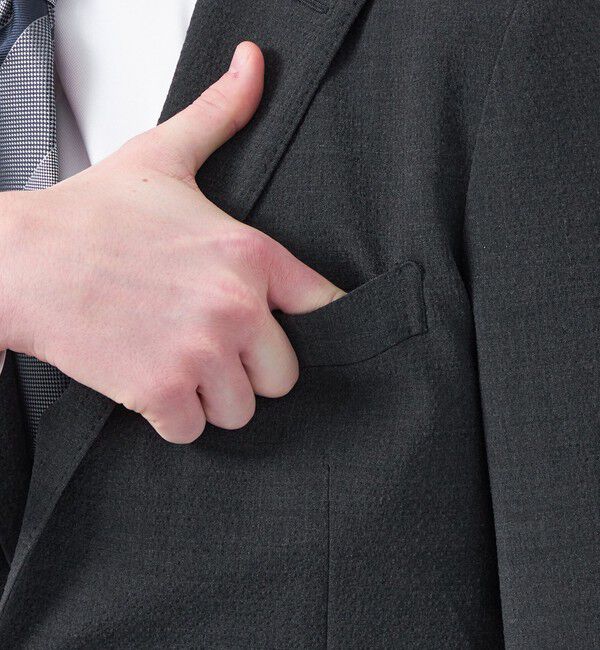 MACKINTOSH PHILOSOPHY「トロッター ジャケット#108 ウールサッカー」|テーラードジャケット|