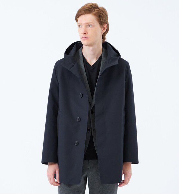 MACKINTOSH PHILOSOPHY「3層ブロードボンディング WELLINGTON HOOD short「ウェリントンフードショート」」|その他|ネイビー