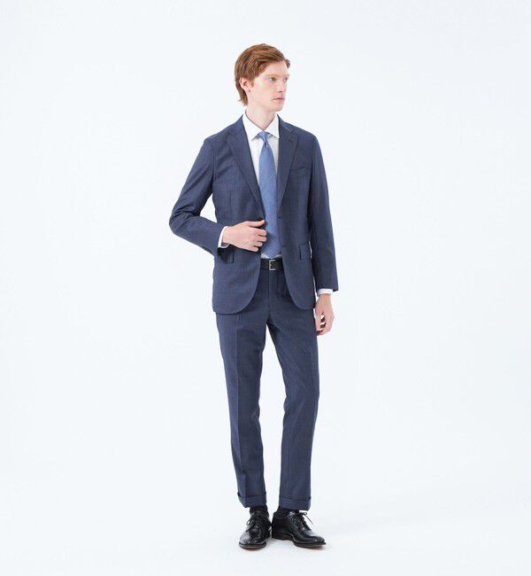 MACKINTOSH PHILOSOPHY「トロッター ジャケット#108 ウール混グレンチェック」|テーラードジャケット|