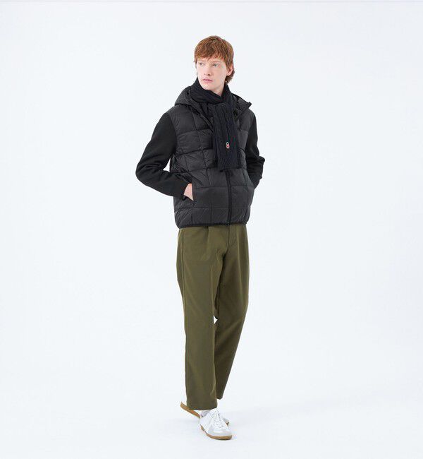 MACKINTOSH PHILOSOPHY「スクエアキルト＆ニット コンビパーカー with TAION」|ブルゾン・スタジャン|