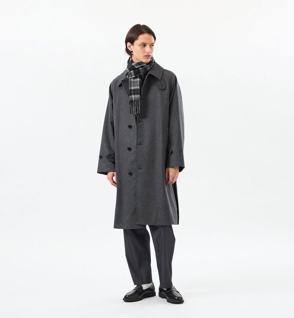 MACKINTOSH PHILOSOPHY「バッキンガムベア ウォッシャブルウールカシミヤ チェックマフラー」|マフラー|