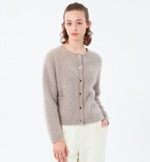 MACKINTOSH PHILOSOPHY「【ROYTON KNIT(ロイトンニット)】フォックスウール製」|ニット・セーター|ベージュ