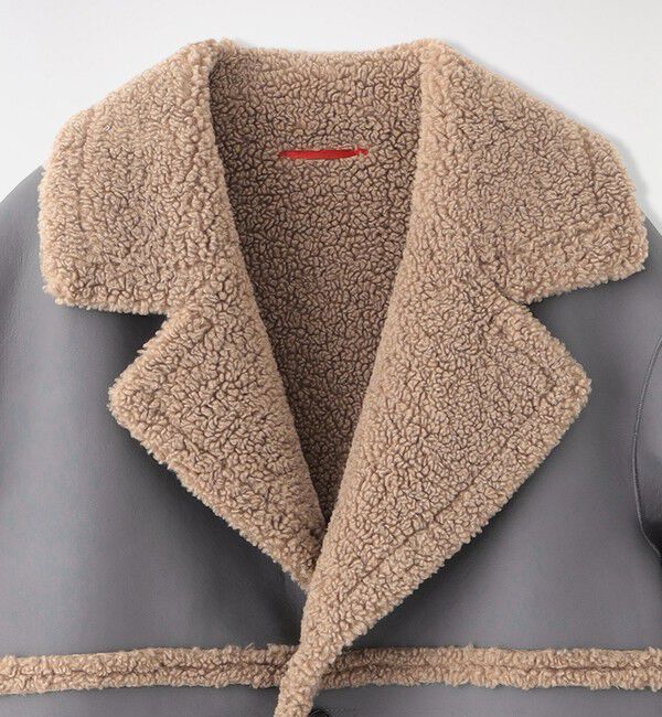  「フェイクシアリングジャケット」|ブルゾン・スタジャン|