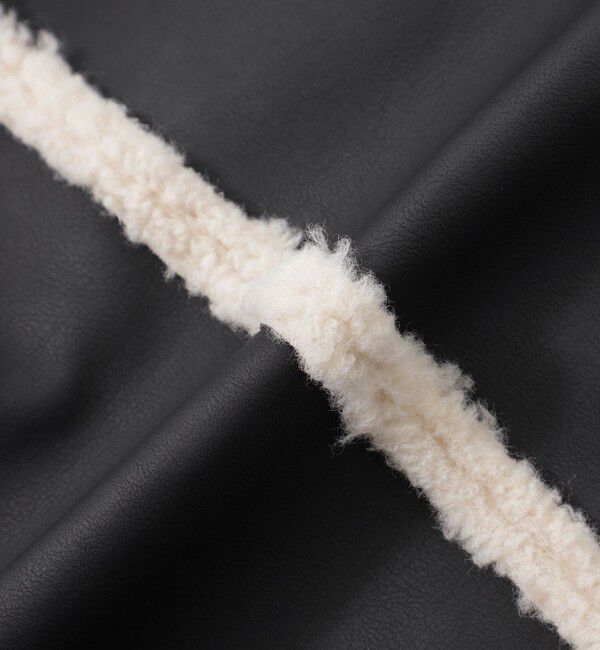  「フェイクシアリングジャケット」|ブルゾン・スタジャン|