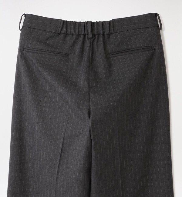  「ストライプワイドスラックス」|スラックス|