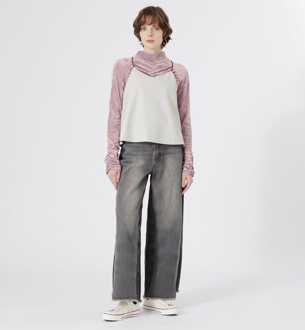  「シアーベロアプルオーバー」|Tシャツ・カットソー|