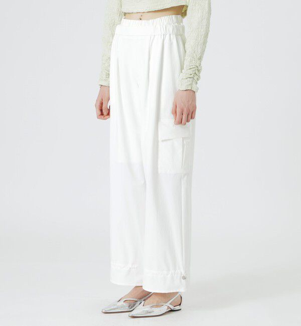  「ダブルウエストカーゴパンツ」|カーゴ|