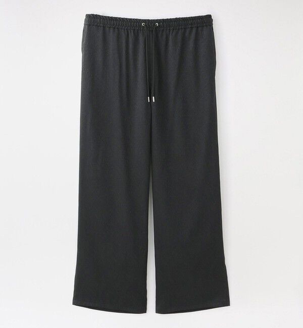  「ペイズリーサテンジャカードワイドイージー」|その他|ブラック