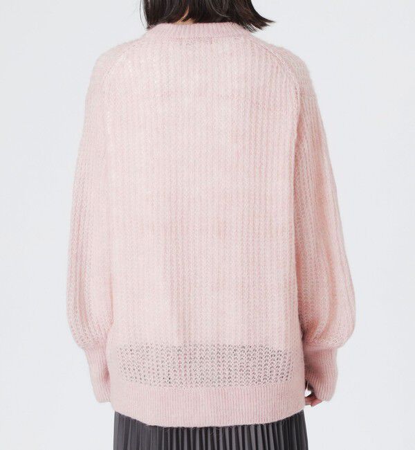  「メッシュニットオーバーカーディガン」|ニット・セーター|