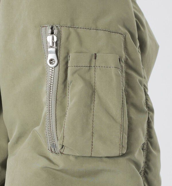  「ボアカラーフライトブルゾン」|ブルゾン・スタジャン|