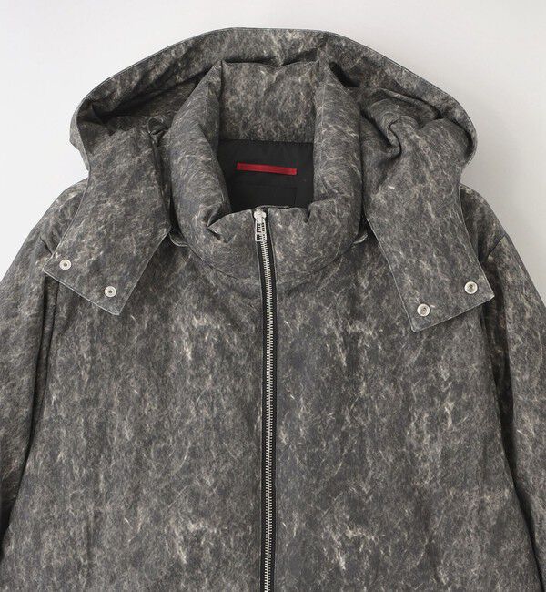  「ニュアンスプリントフーディーダウン」|ブルゾン・スタジャン|