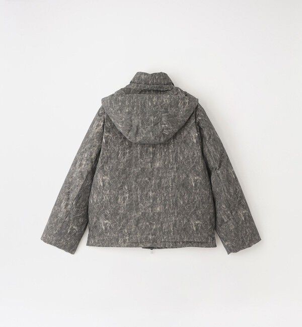  「ニュアンスプリントフーディーダウン」|ブルゾン・スタジャン|