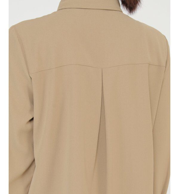 IKKA LOUNGE「ウエストタックブラウス」|シャツ・ブラウス|