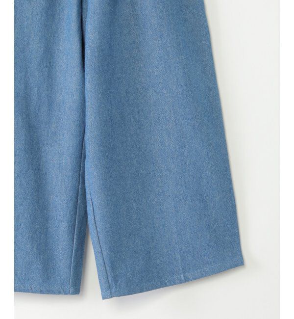 ikka kids「麻混サス付きタックワイドパンツ（120~160cm）」|その他|