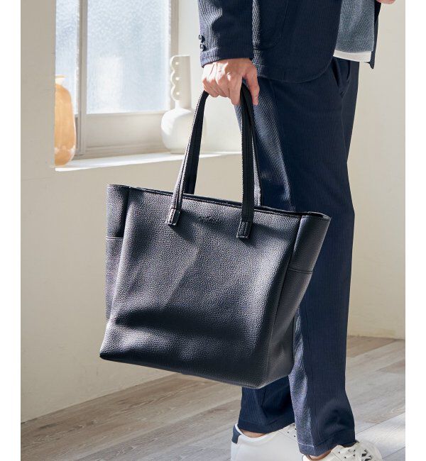 ikka「【雑誌MonoMax5月号掲載】シュリンクジップトートバッグ」|その他|