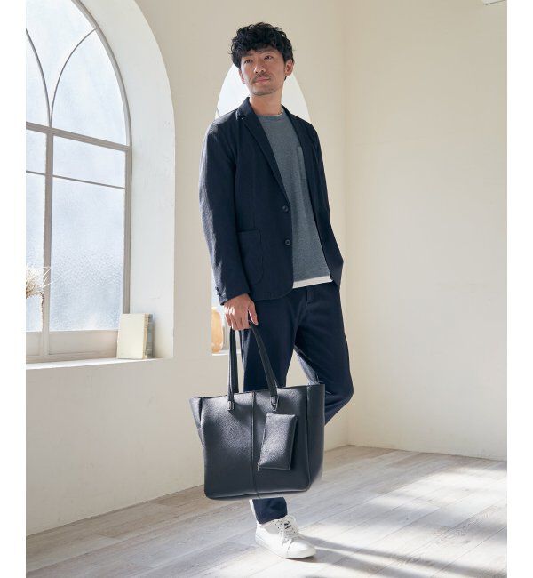 ikka「【雑誌MonoMax5月号掲載】シュリンクジップトートバッグ」|その他|