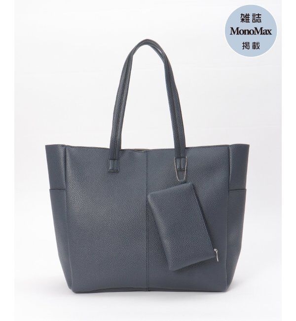 ikka「【雑誌MonoMax5月号掲載】シュリンクジップトートバッグ」|その他|