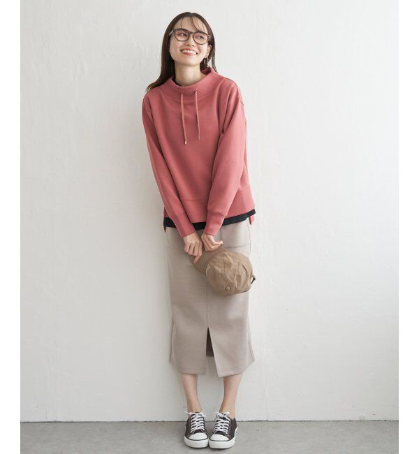 ikka「GOKU楽ダンボールスピンドル」|パーカー|