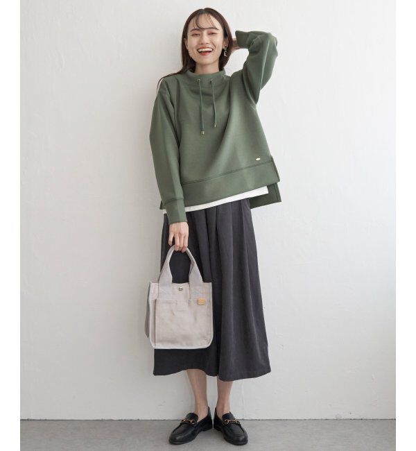 ikka「GOKU楽ダンボールスピンドル」|パーカー|