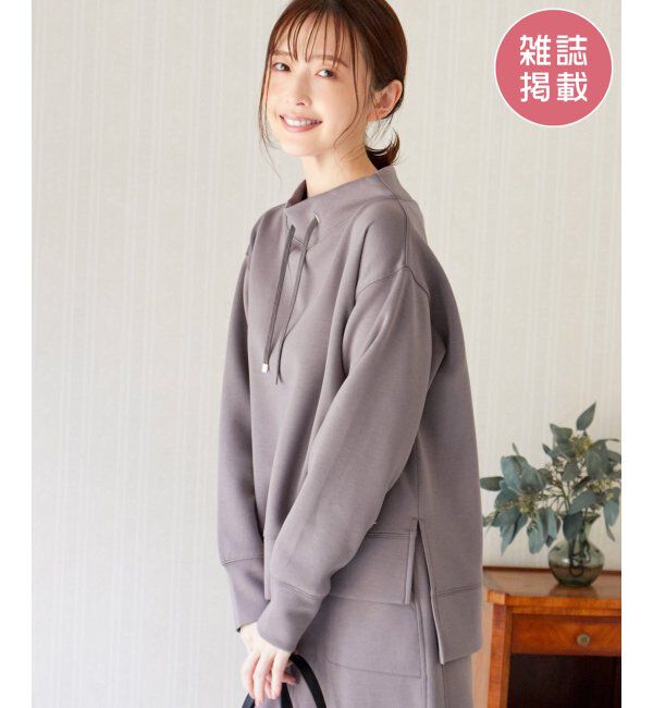 ikka「GOKU楽ダンボールスピンドル」|パーカー|コーヒー