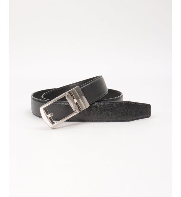 ikka「35mm サフィアーノキーリットベルト」|ダウンベスト・ベスト|ブラック