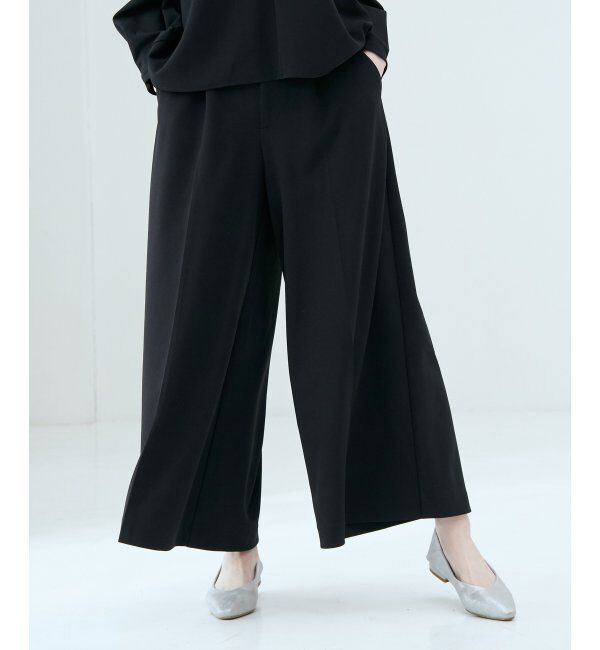 IKKA LOUNGE「GOKU楽 長袖フレアセット」|ワンピース|