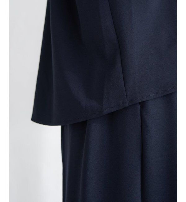 IKKA LOUNGE「GOKU楽 長袖フレアセット」|ワンピース|