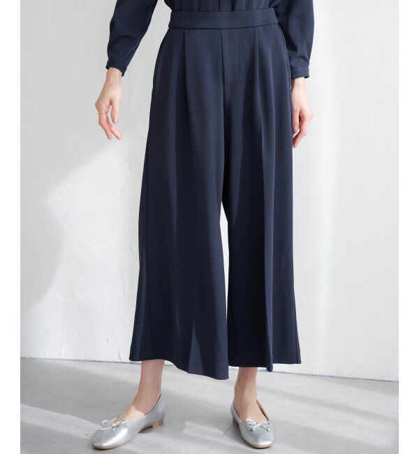 IKKA LOUNGE「GOKU楽 長袖フレアセット」|ワンピース|