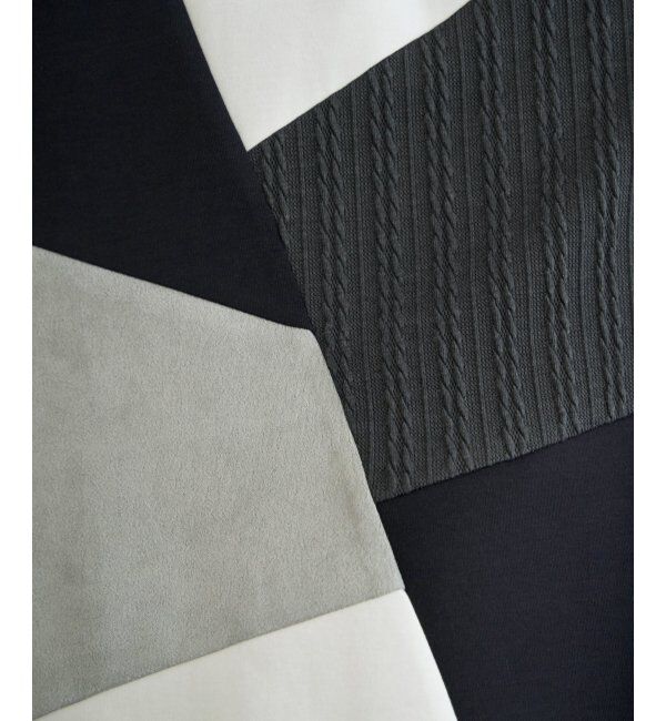 ikka「ブロックスダンボールプルパーカ」|パーカー|