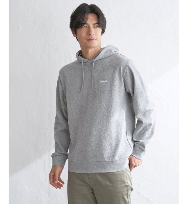 ikka「ブロックインレイＴパーカ」|Tシャツ・カットソー|