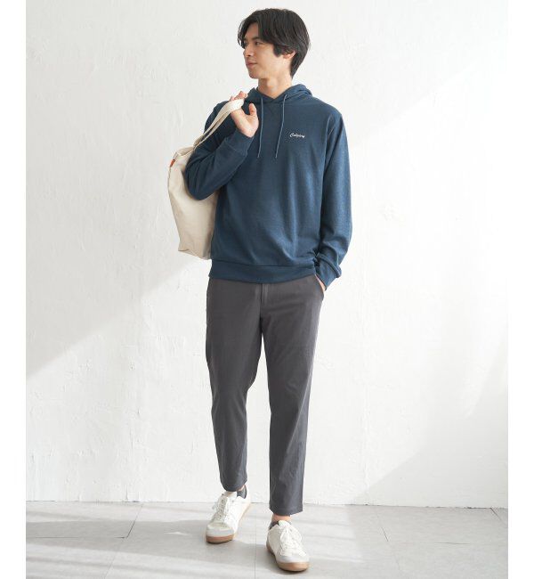 ikka「ブロックインレイＴパーカ」|Tシャツ・カットソー|