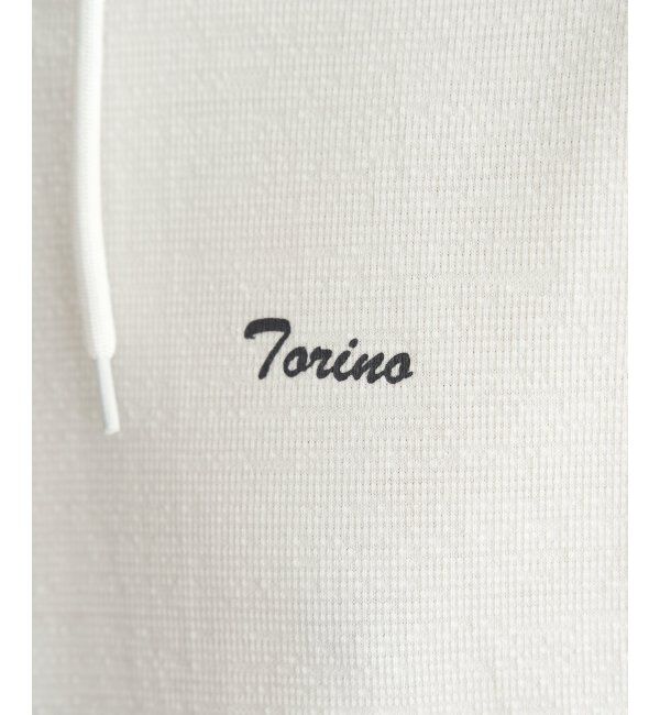 ikka「ブロックインレイＴパーカ」|Tシャツ・カットソー|