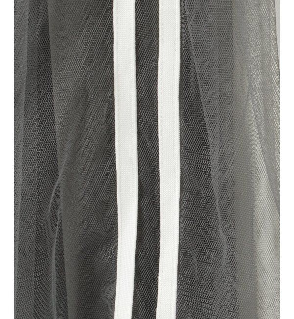 VENCE share style「サイドラインチュールスカート」|スカート|