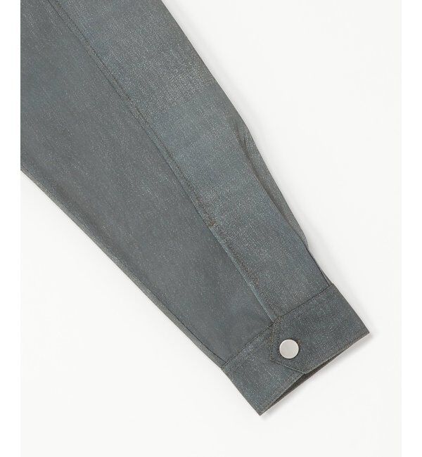 VENCE share style「シアーダンボールデニムプリントGジャン」|ブルゾン・スタジャン|