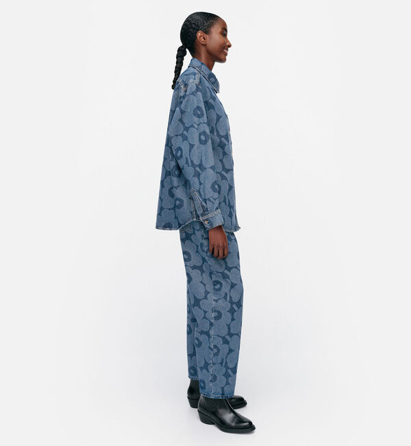 Marimekko「Maridenim Vaihe Unikko シャツ」|シャツ・ブラウス|