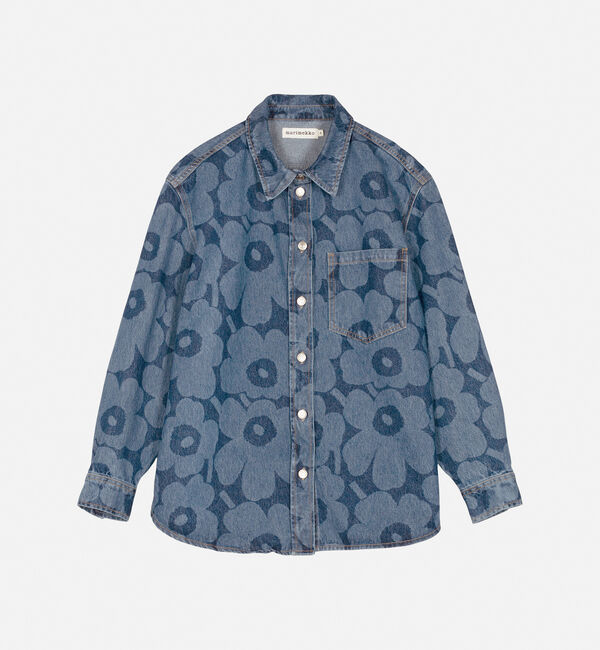 Marimekko「Maridenim Vaihe Unikko シャツ」|シャツ・ブラウス|